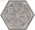 Плитка Kerama Marazzi Тюрен серый HGD\A297\SG1010 декор (10,4x12)